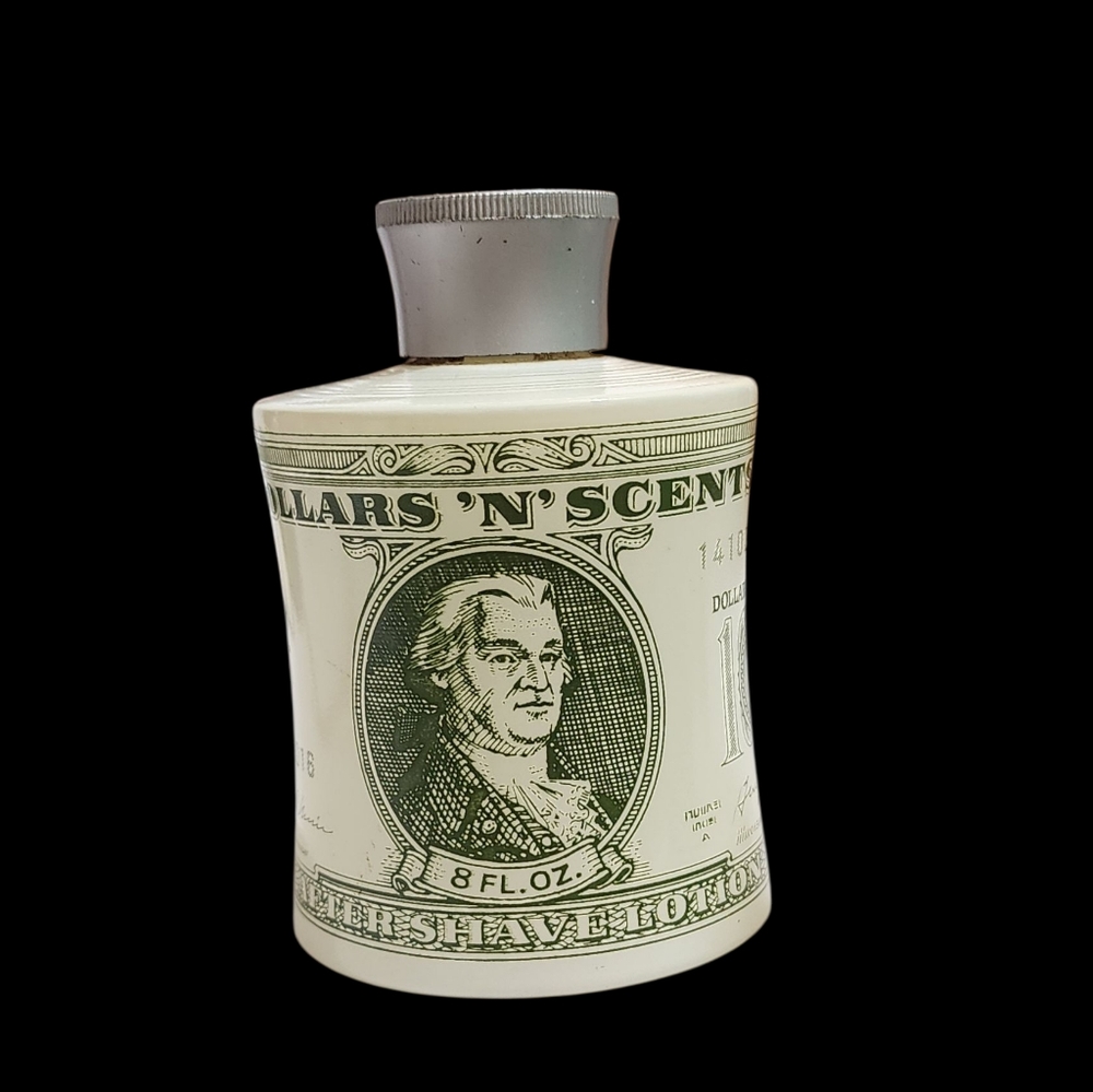 Vintage 1960s Avon Spicy After Shave Lotion Bottle Dollars N Cents